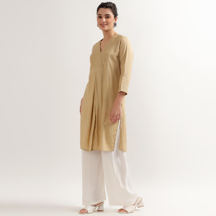 Ladies' Kurta , Khaki, large image number null
