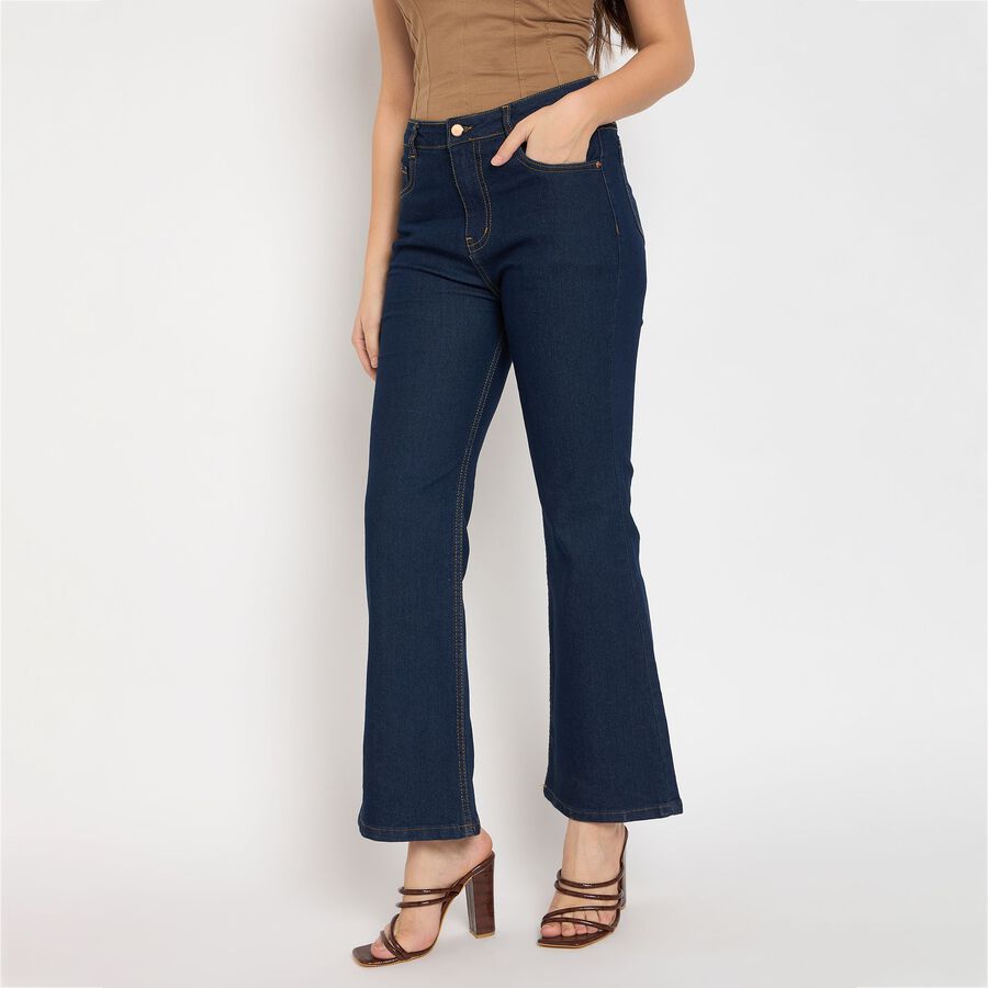 Ladies' Jeans, Dark Blue, large image number null