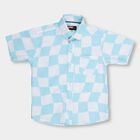 Boys' 100% Cotton Casual Shirt , Light Blue, small image number null