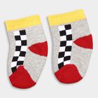 Infant's Socks (Pack of 2), Mid Blue, small