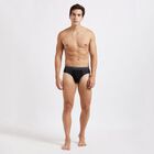 Solid Brief, Dark Grey, small