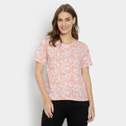 Round Neck T-Shirt, Coral, small image number null
