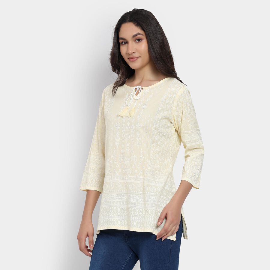 Ladies' Kurti, Yellow, large image number null