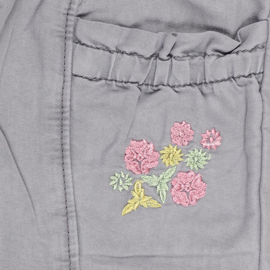 Girls' Jeans , हल्का ग्रे, large image number null