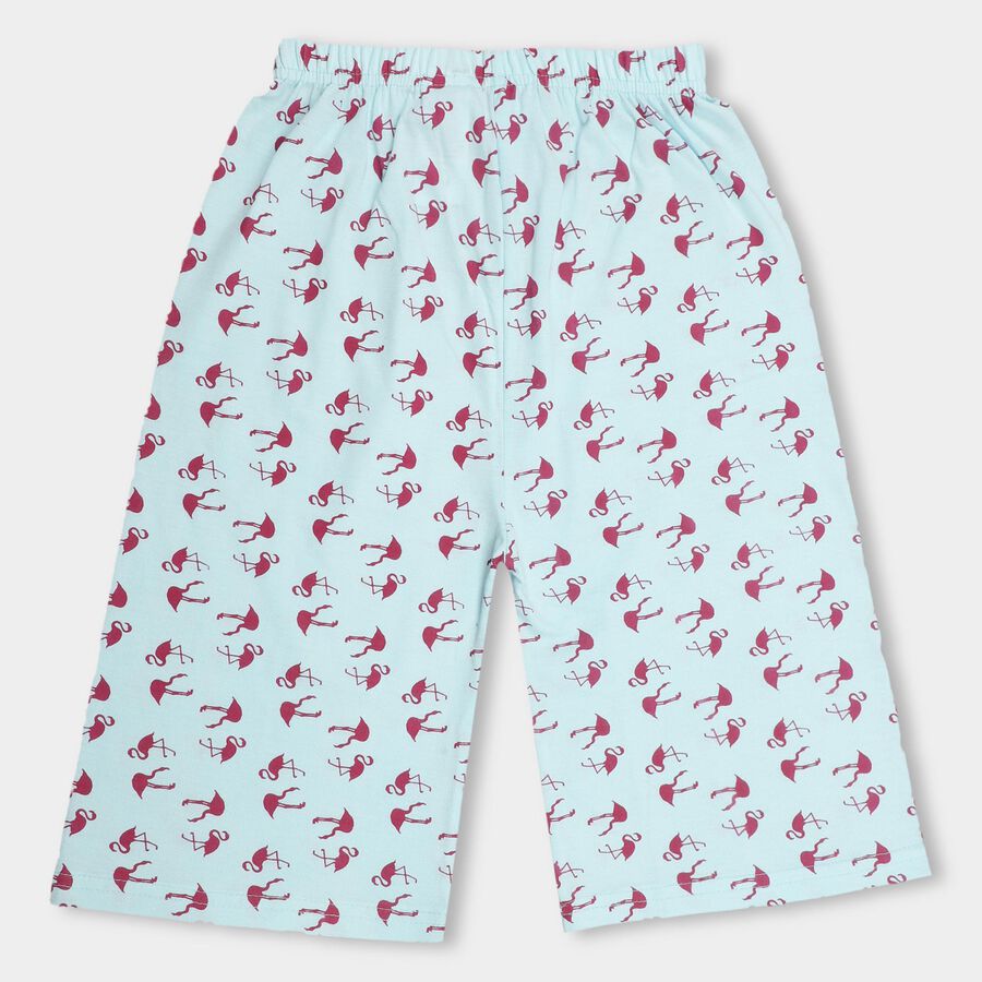 Girls' Pull Ups Capri, एक्वा, large image number null