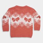 Girls' Pullover, Coral, small image number null