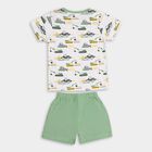 Infant Boys' 100% Cotton Baba Suit , ओलिव, small image number null