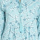 Printed Kurti, Light Blue, small image number null