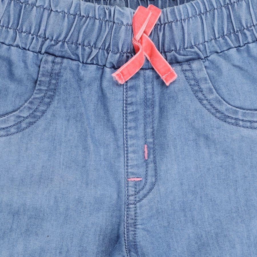 Girls' Jeans, Mid Blue, large image number null