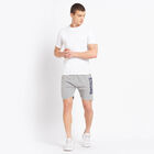 Cut & Sew Bermuda, Melange Light Grey, small image number null