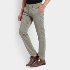 Printed Cross Pocket Trousers, Olive, small image number null