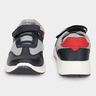 Boys Navy and Grey Velcro Casual Shoes, नीला, small image number null