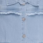 Girls' Frock, Light Blue, small image number null