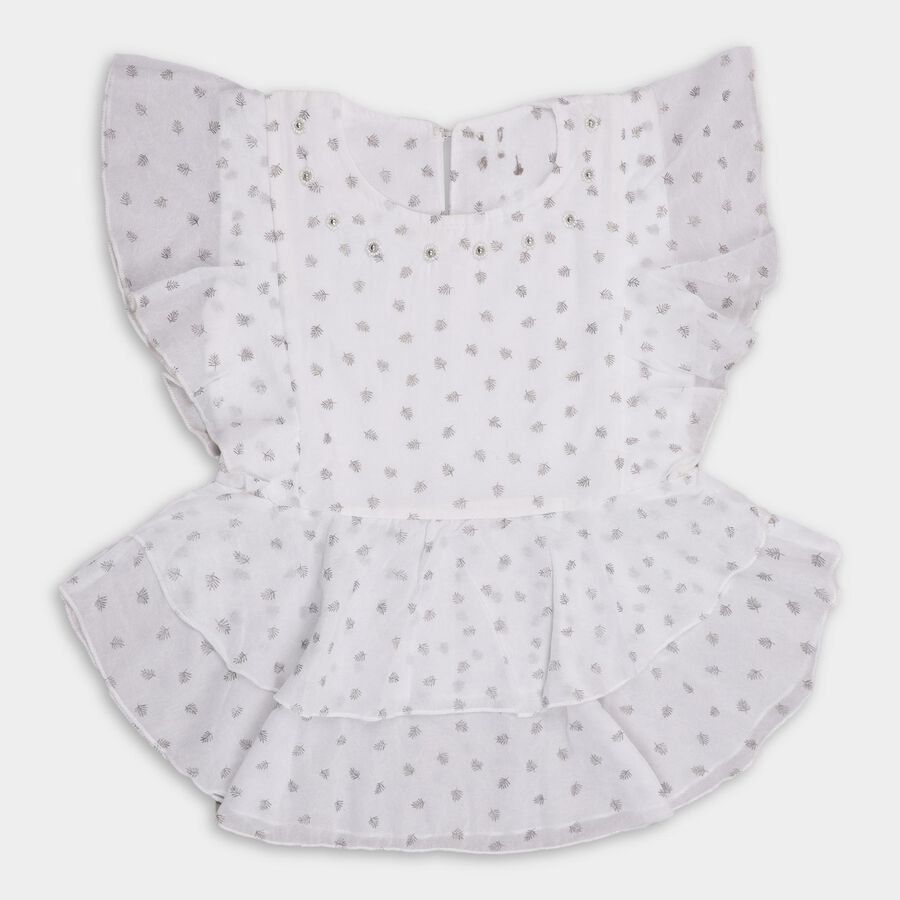 Girls' T-Shirt , White, large image number null