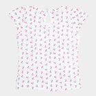 Infants Cotton Printed T-Shirt, Light Green, small image number null