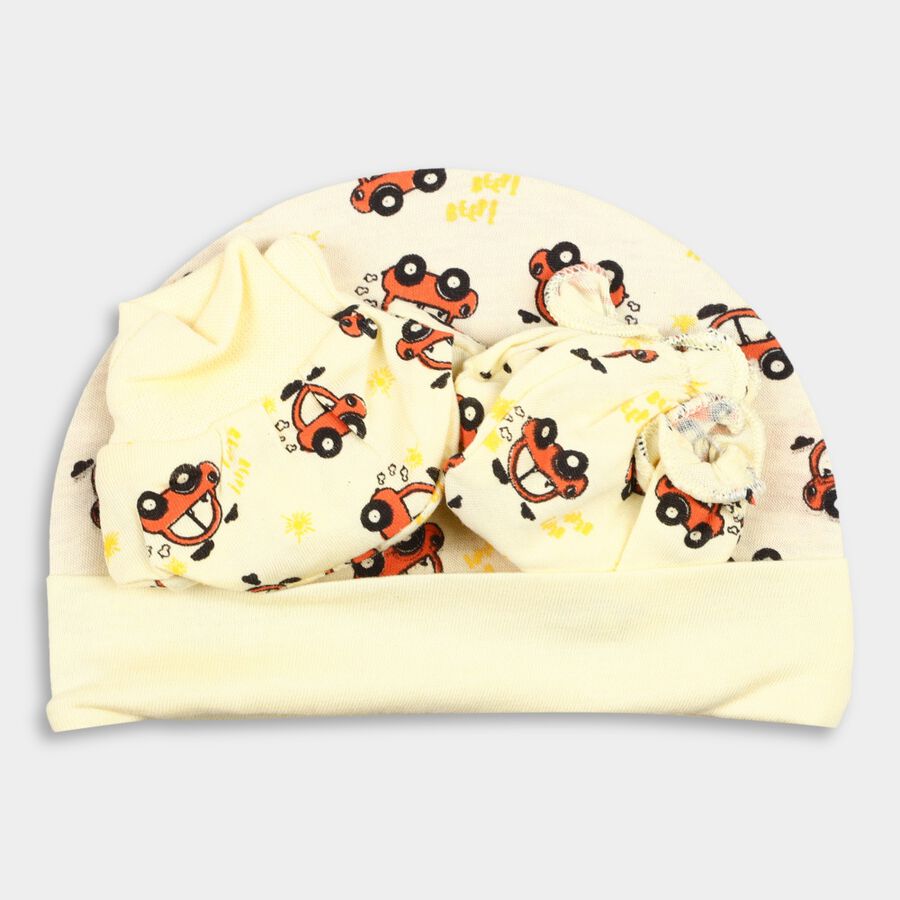 Infants' 100% Cotton Gift Set, Yellow, large image number null