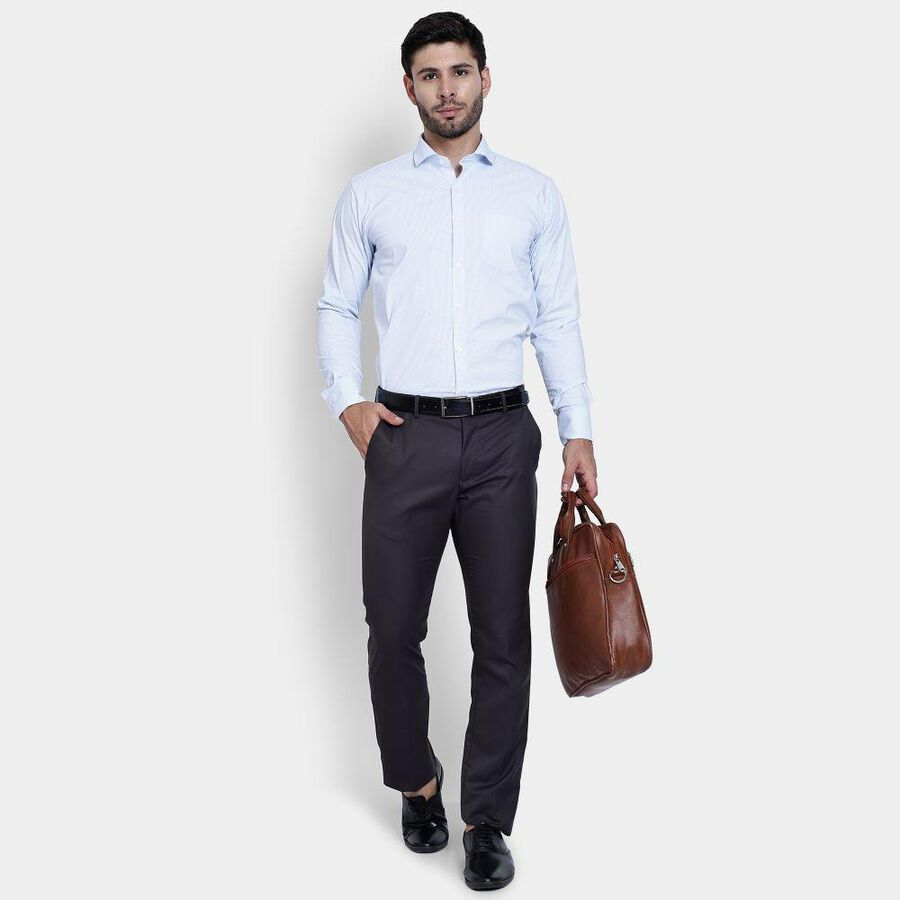 Men's Formal Shirt , White, large image number null
