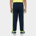 Boys' Navy Blue Sporty Cotton Blend Pyjama, Navy Blue, small