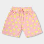 Girls' 100% Cotton Shorts , Pink, small image number null