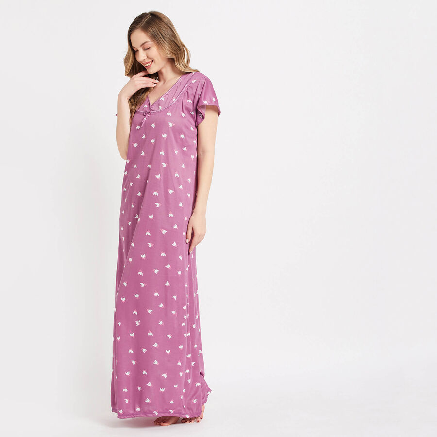 All Over Print Nighty, लाइलेक, large image number null
