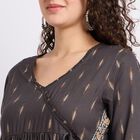 Ladies' Kurta, Dark Grey, small image number null