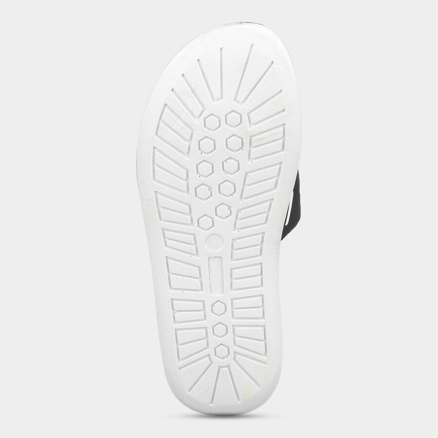 Men Slip-On Sandals, Black, large image number null