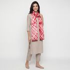 Women's Fuchsia Printed Dupatta, रानी (फ्यूशिया), small