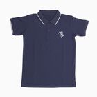 Boys' Half Sleeves T-Shirt, Mid Blue, small image number null