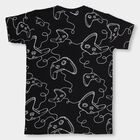 Boys' 100% Cotton Half Sleeves T-Shirt , काला, small image number null