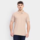 Men's Collared Half Sleeves T-Shirt , गहरा पीला, small image number null
