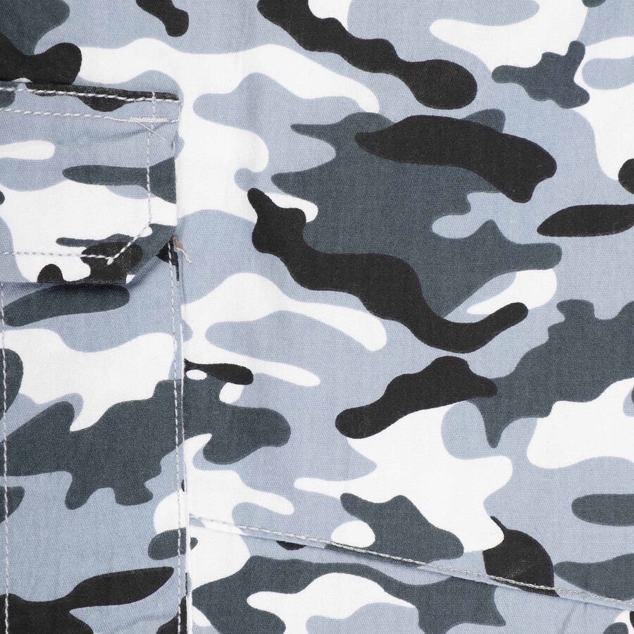 Boys Cotton Jamaican, हल्का ग्रे, large image number null