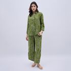 Women's Muted Olive Green Paisley Printed Ethnic Set, Light Green, small