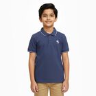 Boys' Half Sleeves T-Shirt, नेवी ब्लू, small image number null