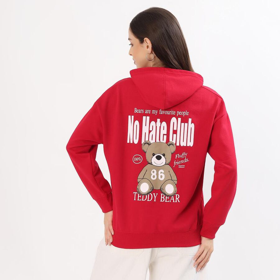 Ladies' Sweatshirt, रानी (फ्यूशिया), large image number null