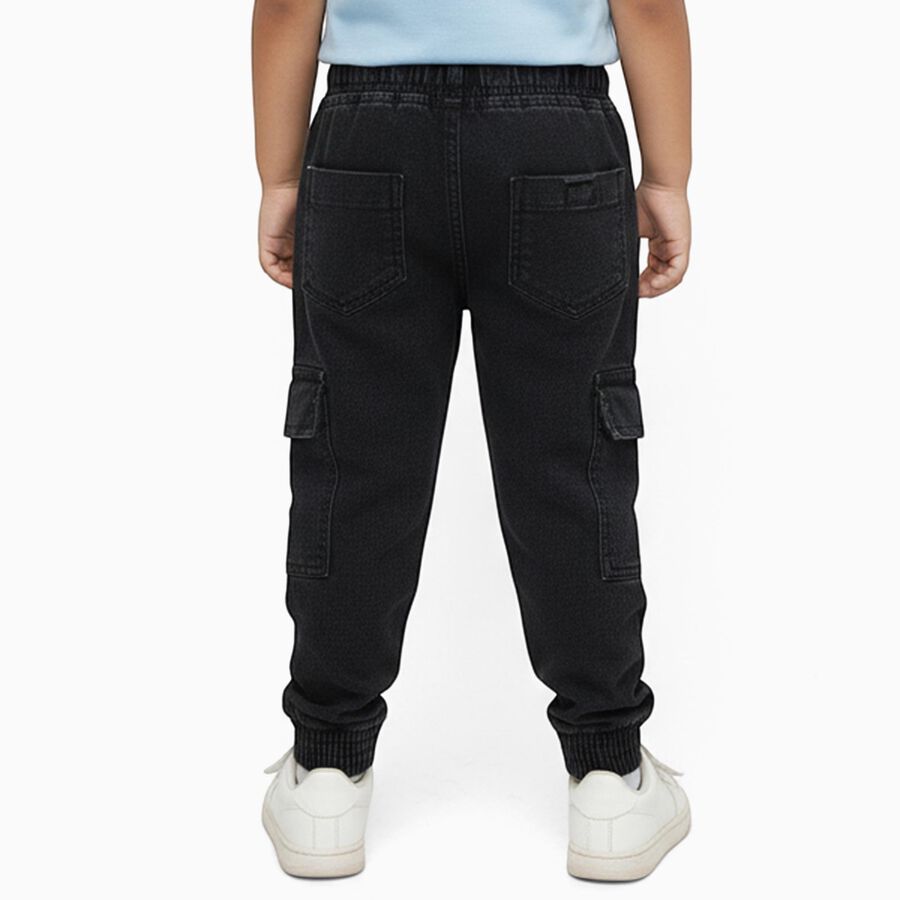 Boys' Jeans, काला, large image number null