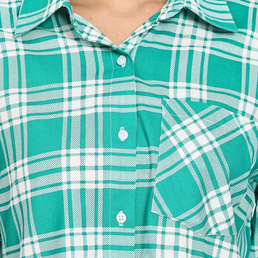 Ladies' Shirt , Dark Green, large image number null