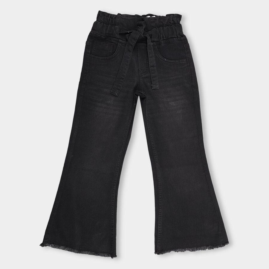 Girls' Jeans, Black, large image number null
