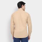 Men's Casual Shirt, गहरा पीला, small