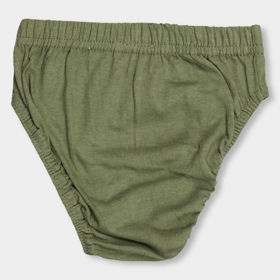 Boys' 100% Cotton V-Cut Briefs, White, large image number null