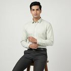 Men's Formal Shirt, Light Green, small