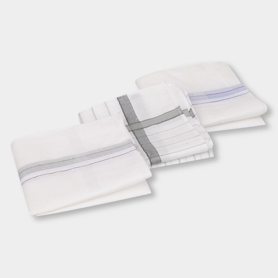 Men's Hanky, White, large image number null