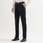 Men's Slim Fit Formal Trousers, नेवी ब्लू, small image number null