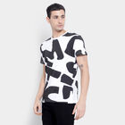 Cotton Round Neck T-Shirt, White, small image number null