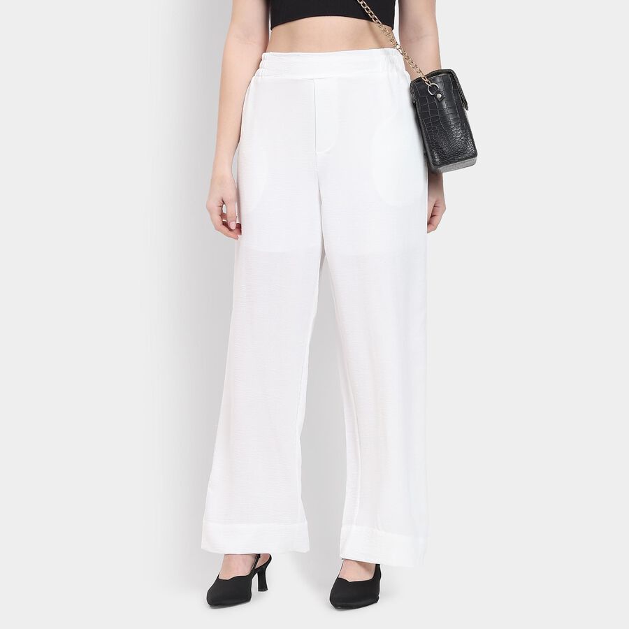 Ladies' Trousers, White, large image number null
