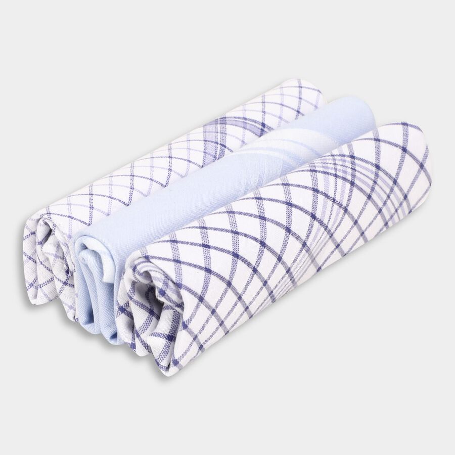 Men's Hanky , गहरा नीला, large