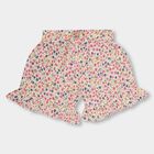 Girls' Shorts , सफ़ेद, small