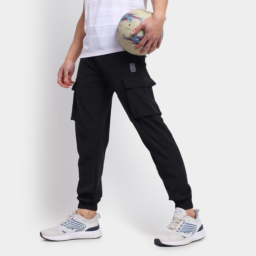 Men's Track Pants , Black, large image number null