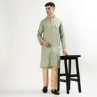 Men's Kurta Pyjama, एक्वा, small image number null