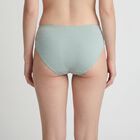 Women's Green Cotton Regular Fit Panty, Light Green, small