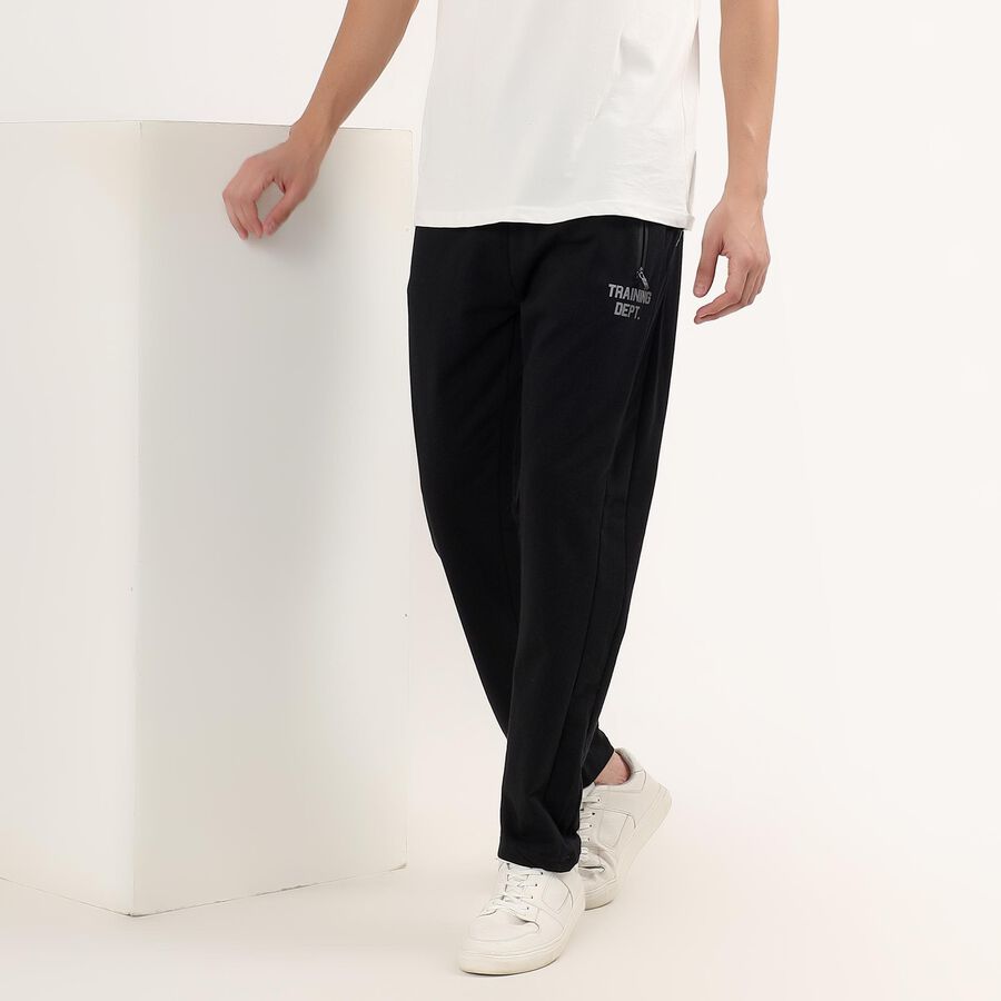 Men's Jogger Track Pants , Black, large image number null